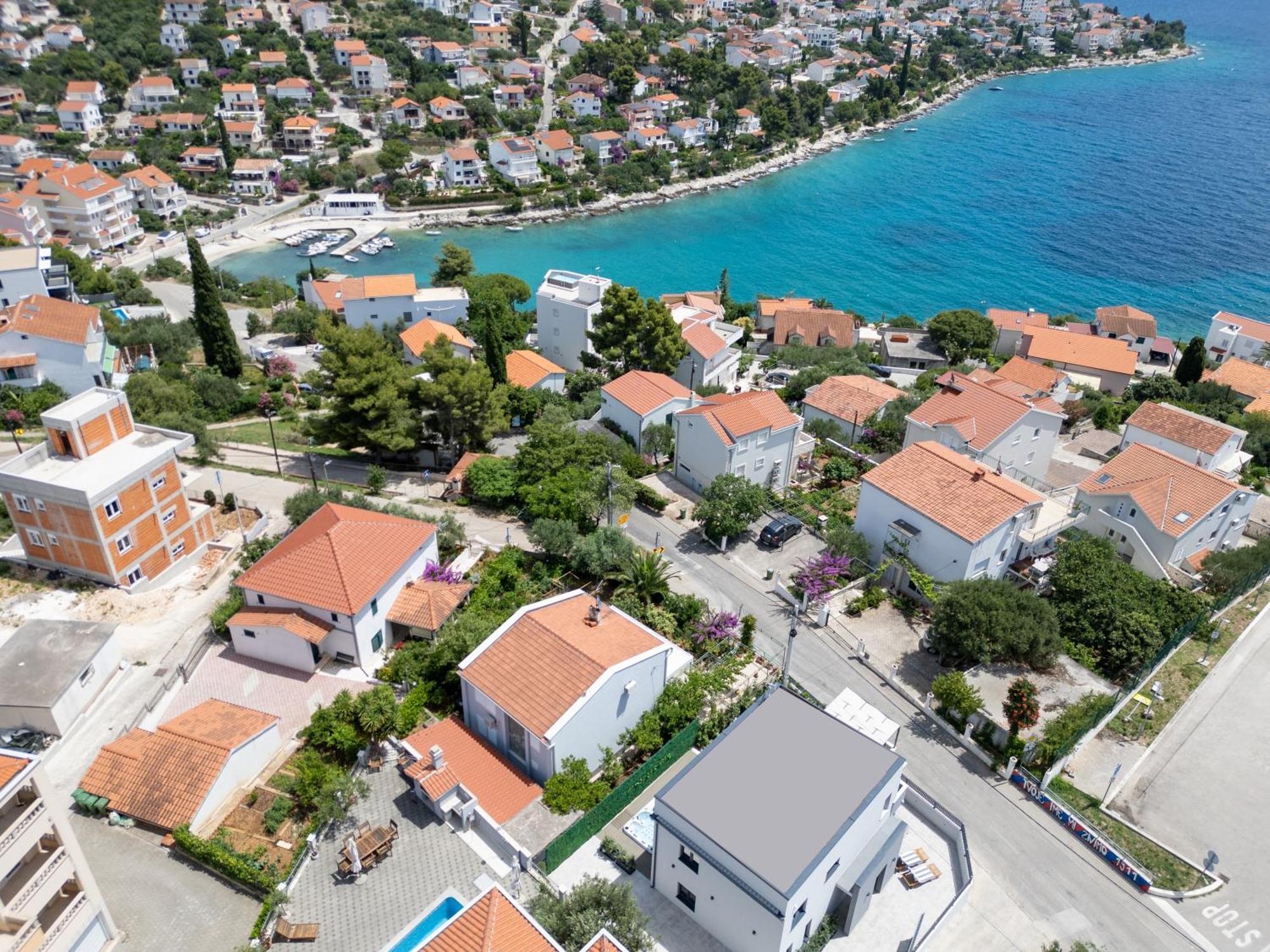 Villa Roma Sauna And Hydrotherapy Pool Trogir Eksteriør billede