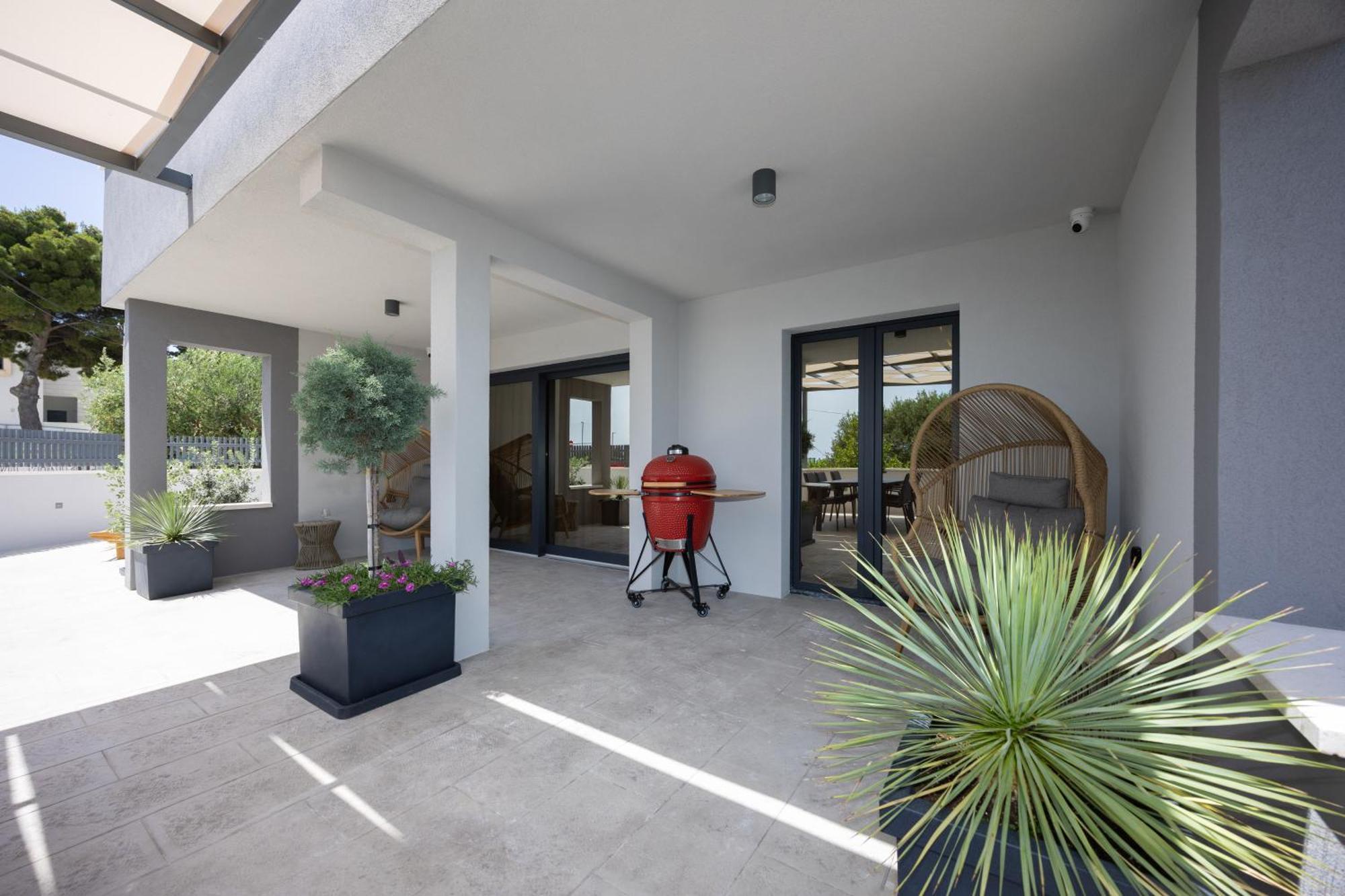 Villa Roma Sauna And Hydrotherapy Pool Trogir Eksteriør billede
